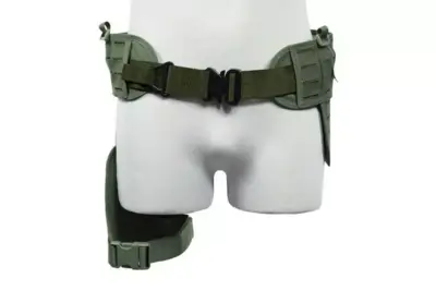 Pas taktyczny Laser-Cut z panelem udowym - Ranger Green - obrazek 3