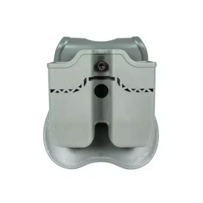 asgbox.pl - Podwójna ładownica na magazynki pistoletowe Glock - szara