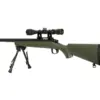 Replika karabinu snajperskiego SW-10 (z lunetą i dwójnogiem) - oliwkowa OD-G-SWL-03-007818-00 asgbox.pl Replika karabinu snajperskiego SW-10 (z lunetą i dwójnogiem) - oliwkowa OD-G-SWL-03-007818-00 asgbox.pl