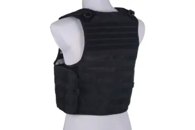 Lekki siatkowy Plate Carrier - czarny - obrazek 3