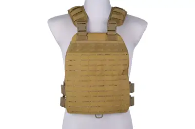 Kamizelka typu plate carrier laser-cut - tan - obrazek 3