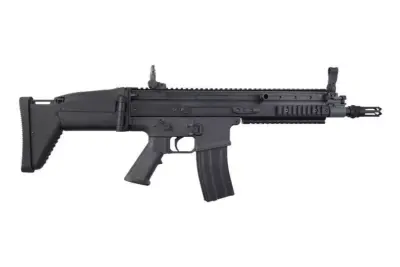 Replika karabinka FN SCAR-L Black AEG - czarna - obrazek 5