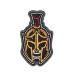 asgbox.pl - Naszywka PVC Spartan Warrior Head 1 - FullColor