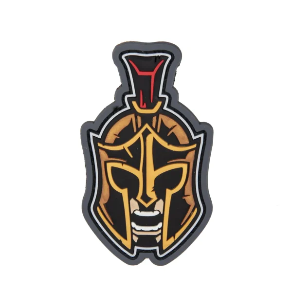 asgbox.pl - Naszywka PVC Spartan Warrior Head 1 - FullColor