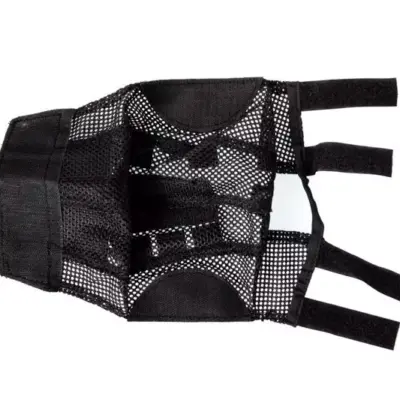 asgbox.pl - Pokrowiec siatkowy na hełm typu fast (M) - czarny