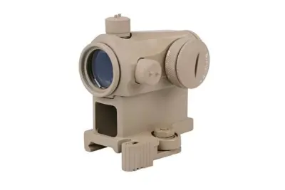 Replika celownika kolimatorowego T1 z montażem QD - tan - obrazek 3