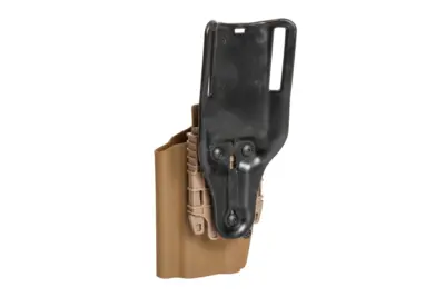 Kydexowa kabura do pistoletu Glock z latarką X300 - Dark Earth - obrazek 2