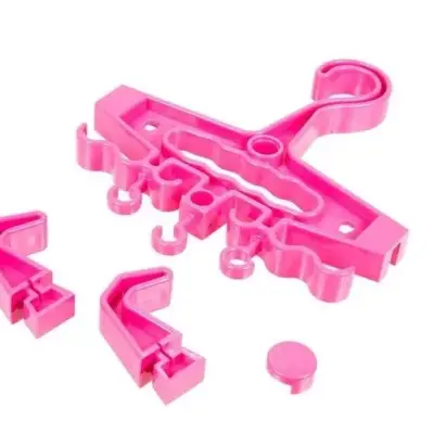 Alternative view of Taktyczny wieszak na oporządzenie - różowy