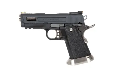 Replika pistoletu Hi-Capa 3.8 Force "Velociraptor" (Full Auto) - czarna - obrazek 5