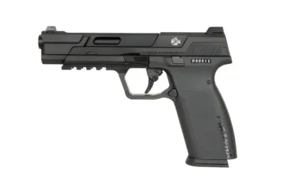 Replika pistoletu Piranha Mk I - czarna - obrazek 3