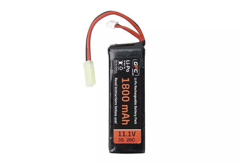 Akumulator LiPo 11,1V 1800mAh 20/40C GFE-06-004305-00 asgbox.pl 1V 1800mAh 20/40C