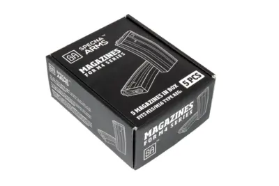 Zestaw 5 magazynków real-cap 30 kulek do M4/M16 - tan - obrazek 2