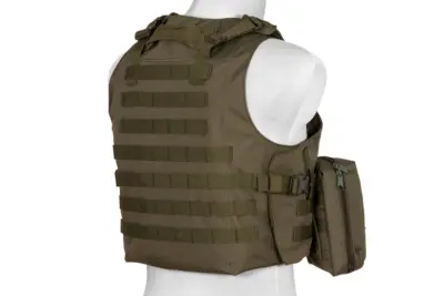 Kamizelka taktyczna typu FSBE - oliwkowa - obrazek 3