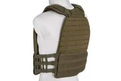 Kamizelka taktyczna typu plate carrier molle/laser-cut - oliwkowa - obrazek 4