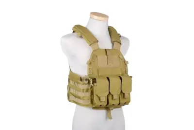 Kamizelka Taktyczna typu 94K Plate Carrier M4 - Khaki - obrazek 4