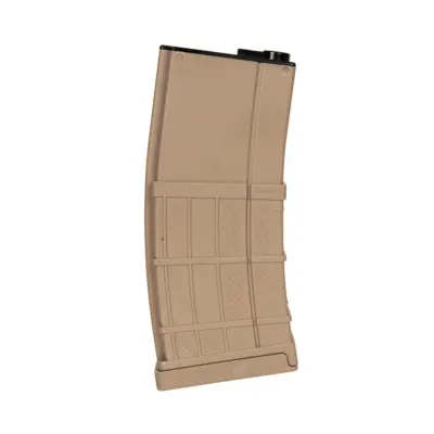 Polimerowy magazynek mid-cap LT 130 kulek do replik M4/M16 - tan ACM-05-029527-00 asgbox.pl