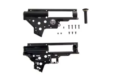 Wzmocniony szkielet gearboxa CNC QSC do replik SR25 (9mm) - obrazek 3