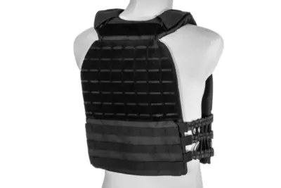 Kamizelka taktyczna typu plate carrier molle/laser-cut - czarna - obrazek 4