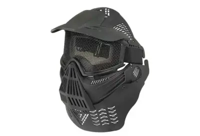 Pełna Maska Ultimate Tactical Guardian V2 - Czarna - obrazek 4
