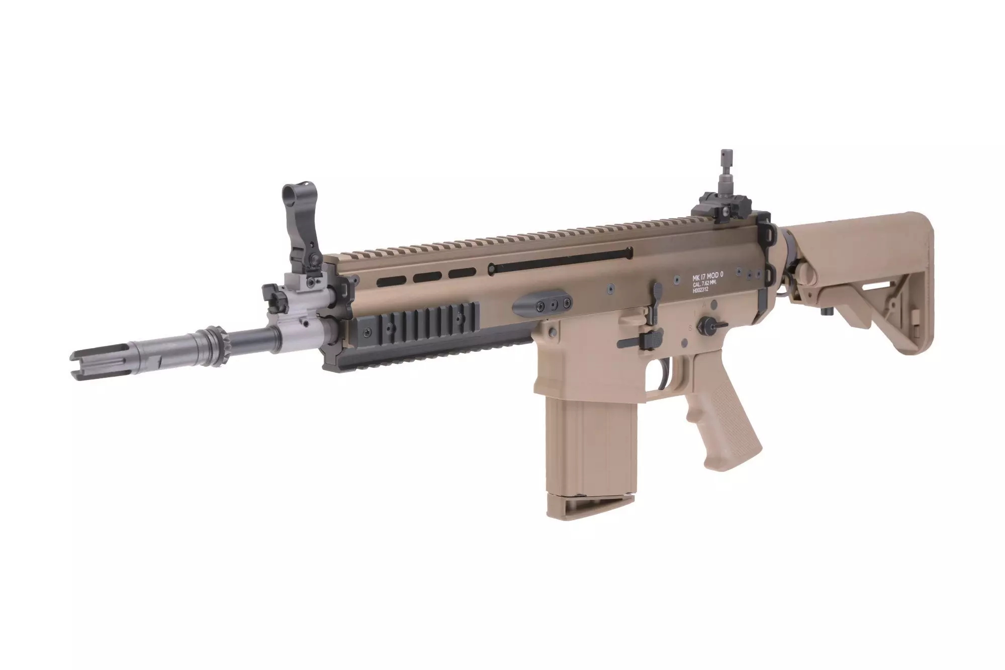 Replika karabinka MK17 MOD 0 SF Open Bolt - tan OD-G-WET-02-019738-00 asgbox.pl Replika karabinka MK17 MOD 0 SF Open Bolt - tan - obrazek 4