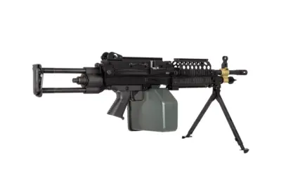 Replika karabinu maszynowego M249 SPW - czarna - obrazek 4