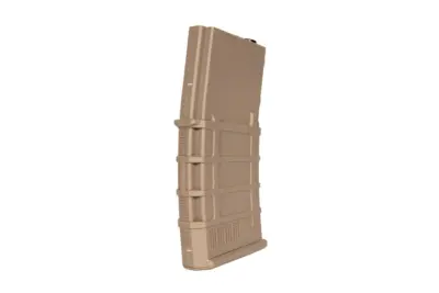 asgbox.pl - Polimerowy magazynek mid-cap 120 kulek do replik M4/M16 - tan