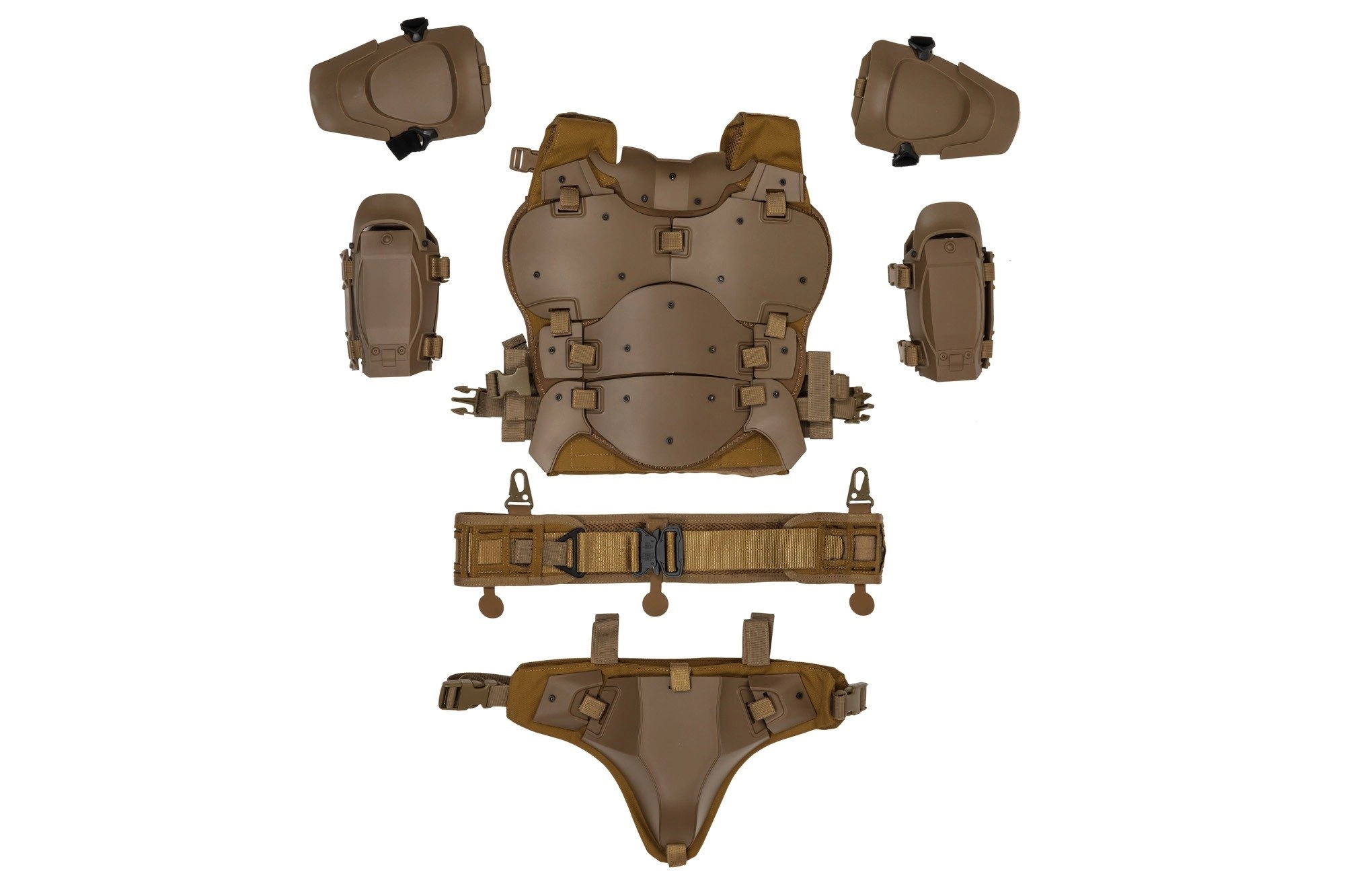 Pancerz taktyczny Armor Suit - tan UTT-18-029154-00 asgbox.pl Pancerz taktyczny Armor Suit - tan - obrazek 3