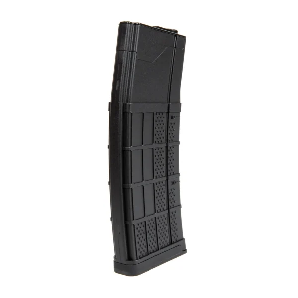 asgbox.pl - Długi magazynek hi-cap 450 kulek do replik M4/M16 - czarny