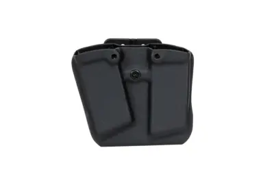 Ładownica Kydex na 2 magazynki Glock - czarna - obrazek 3
