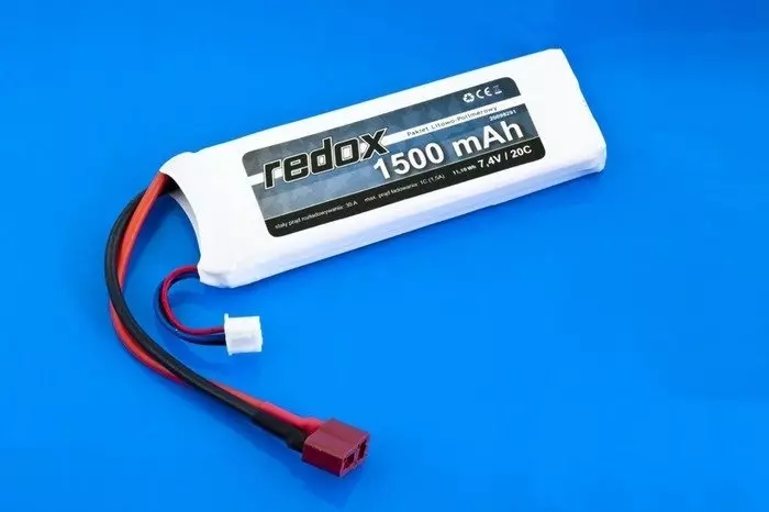 Akumulator LiPo 1500 mAh 7,4V 20C OD-G-RDX-06-010024-00 asgbox.pl asgbox.pl - Akumulator LiPo 1500 mAh 7