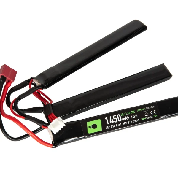 asgbox.pl - Akumulator LiPo 11.1V 1450mah 30C - Nunchuck Type - T-Connect (Deans)