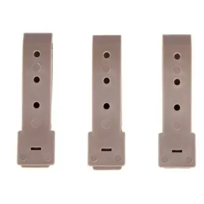 Alternative view of Zestaw 3 polimerowych klamer 3" - Dark Earth