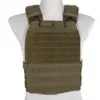 Kamizelka taktyczna typu plate carrier molle/laser-cut - oliwkowa OD-G-GFT-18-028655-00 asgbox.pl