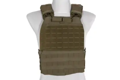Kamizelka taktyczna typu plate carrier molle/laser-cut - oliwkowa - obrazek 5
