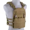 Kamizelka typu plate carrier z odpinanym panelem - tan OD-G-GFT-18-018424-00 asgbox.pl