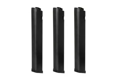 asgbox.pl - Zestaw 3 magazynków mid-cap 120 kulek do replik KWA QRF Mod.2
