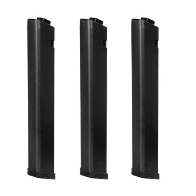 asgbox.pl - Zestaw 3 magazynków mid-cap 120 kulek do replik KWA QRF Mod.2