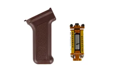 Chwyt pistoletowy Slim + silnik SL-Torque do replik typu AK - Dark Red - obrazek 3