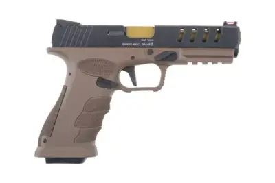 Replika pistoletu CO2 Shark Full Auto - czarny/tan - obrazek 5
