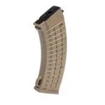 asgbox.pl - Magazynek mid-cap 110 kulek do replik AK - tan