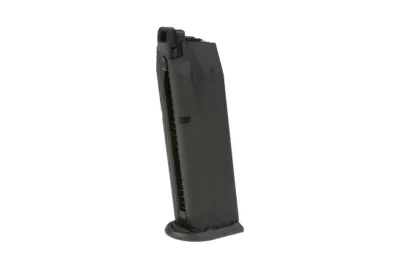 Magazynek gazowy na 22 kulki do replik typu Walther PPq M2 - czarny - obrazek 2