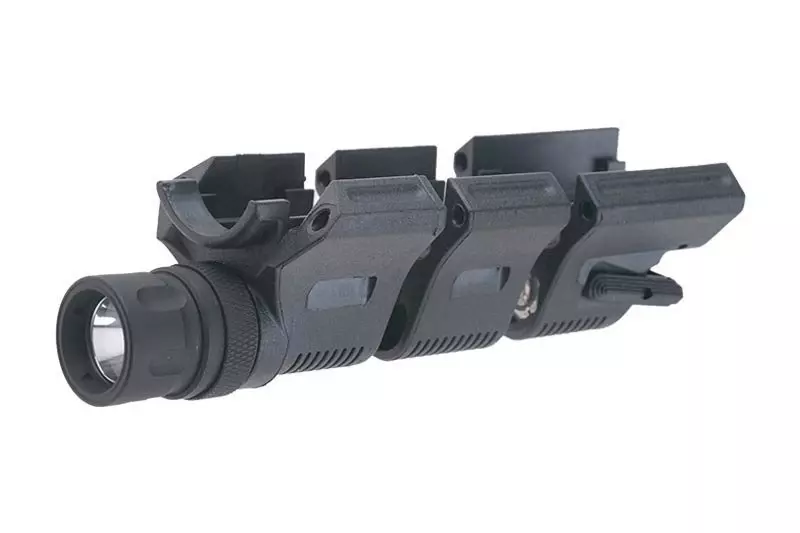 Latarka AM-FL-BK do chwytów Amoeba - czarna AMB-11-021301-00 asgbox.pl asgbox.pl - Latarka AM-FL-BK do chwytów Amoeba - czarna