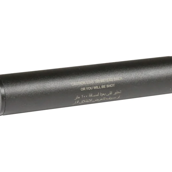 asgbox.pl - Tłumik Covert Tactical PRO 30x150mm "Stay 100 meters back"