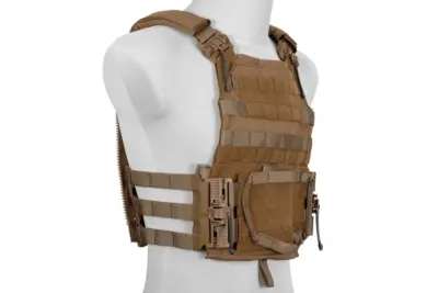 Kamizelka BlueLabel Quick Release Jum Plate Carrier 2.0 - Coyote Brown - obrazek 3