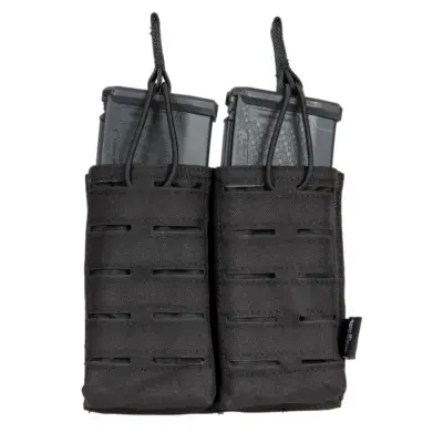 Alternative view of Podwójna ładownica Laser-Cut MOLLE na 2 magazynki typu M4/M16 - czarna