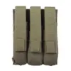 asgbox.pl - Potrójna ładownica na magazynki typu MP5 - oliwkowa
