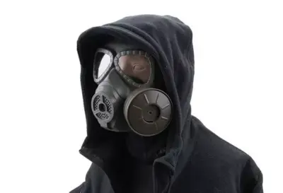 Replika maski p-gaz z systemem chłodzenia - olive drab - obrazek 4