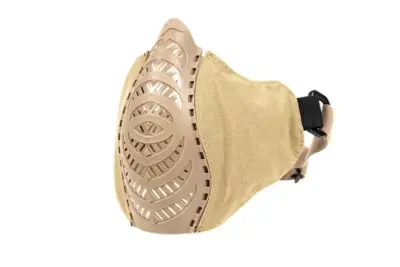 Maska Half Face - tan - obrazek 3