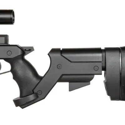 Alternative view of G22D black with bipod & scope
