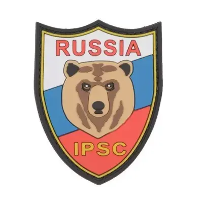 asgbox.pl - Naszywka 3D - Russia IPSC